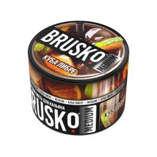 Табак для кальяна Brusko Medium 50 гр (Куба либре)